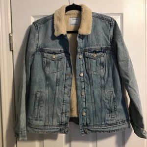 Old Navy Sherpa-lined Denim Jacket